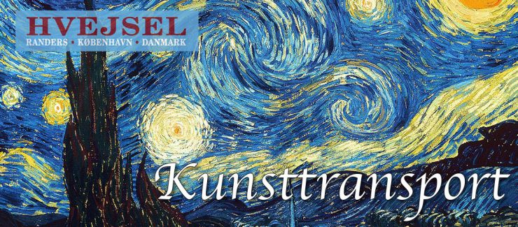 Hvejsel Kunsttransport - hurtigt og sikkert